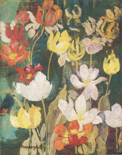 Maurice Prendergast Spring Flowers oil painting picture